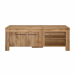 Oak TV Unit Wide Birlea Compton Widescreen Entertainment Unit