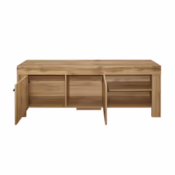 Oak TV Unit Wide Birlea Compton Widescreen Entertainment Unit - Additional view 4