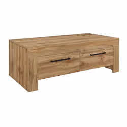 Oak Coffee Table New 4 Drawers Birlea Compton