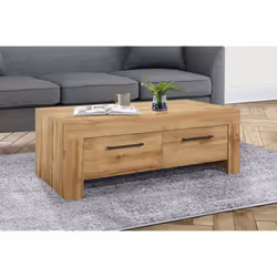 Oak Coffee Table New 4 Drawers Birlea Compton - Additional view 8