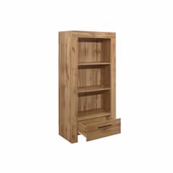 Oak Bookcase with Drawer Birlea Compton