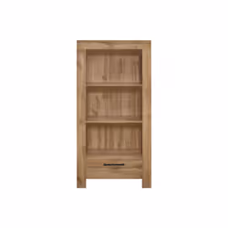 Oak Bookcase with Drawer Birlea Compton
