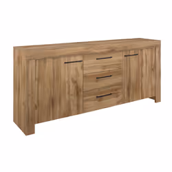 Oak Sideboard New 3 Drawer 2 Door Birlea Compton Storage Cabinet