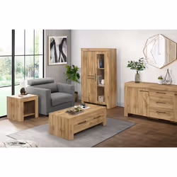 Oak Sideboard New 3 Drawer 2 Door Birlea Compton Storage Cabinet - Additional view 8