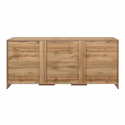 Oak Sideboard New 3 Drawer 2 Door Birlea Compton Storage Cabinet - Additional view 9