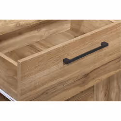 Oak Corner TV Unit Wide Birlea Compton Widescreen Entertainment Unit - Additional view 4