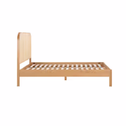 Rattan King Size Bed Frame Birlea Margot 150cm 5FT Oak Bedstead - Additional view 8