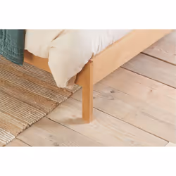 Rattan Super King Size Bed Frame Birlea Margot 180cm 6FT Oak Bedstead - Additional view 4