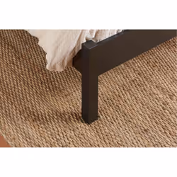 King Size Rattan Bed Frame Black Birlea Croxley 5FT King 150cm - Additional view 5