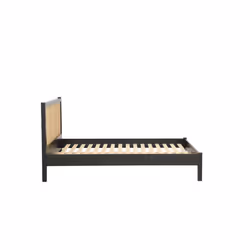 King Size Rattan Bed Frame Black Birlea Croxley 5FT King 150cm - Additional view 7