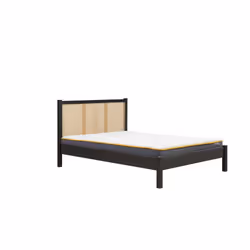 Double Rattan Bed Frame Black Birlea Croxley 4FT6 Double 135cm - Additional view 8