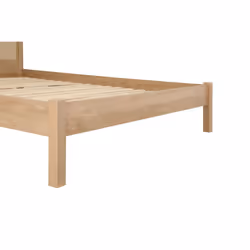 King Size Rattan Bed Frame Brown Oak Birlea Croxley 5FT King 150cm - Additional view 6