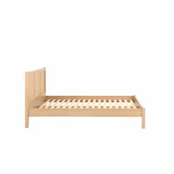 King Size Rattan Bed Frame Brown Oak Birlea Croxley 5FT King 150cm - Additional view 9
