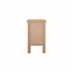Bedside 2 Drawer Cabinet Oak Birlea Hampstead Bedroom Nightstand Side Table - Additional view 8