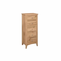 Oak Chest of Drawers 5 Birlea Hampstead Traditional Bedroom Furniture