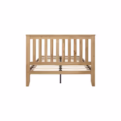 Oak Double Bed Frame 4FT6 Bedstead Birlea Hampstead Traditional Shaker Design - Additional view 6