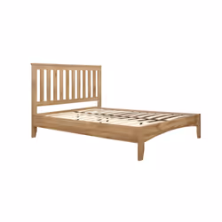 Oak Double Bed Frame 4FT6 Bedstead Birlea Hampstead Traditional Shaker Design - Additional view 9