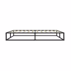 Black Single Bed Frame 3FT 90cm Bedstead Birlea Soho Metal Minimalist Design - Additional view 4