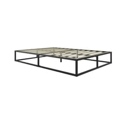 Black King Size Bed Frame 5FT 150cm Bedstead Birlea Soho Metal Minimalist Design