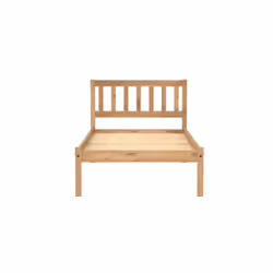Pine Single Bed Frame 3FT Bedstead Birlea Lisbon Rustic Corona Solid Pine - Additional view 5