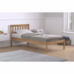 Pine Single Bed Frame 3FT Bedstead Birlea Lisbon Rustic Corona Solid Pine - Additional view 9