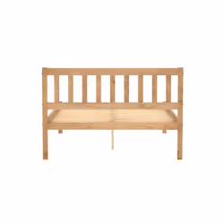 Pine Double Bed Frame 4FT6 Bedstead Birlea Lisbon Rustic Corona Solid Pine - Additional view 8