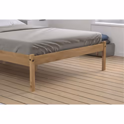 Pine Small Double Bed Frame 4FT Bedstead Birlea Lisbon Rustic Corona Solid Pine - Additional view 11
