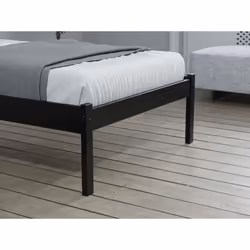 Black Single Bed Frame 3FT Bedstead Birlea Luka Solid Pine Traditional Design - Additional view 11