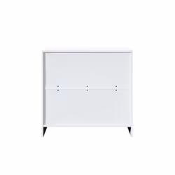 White Chest of 3 Drawers Birlea Oslo Scandia Retro - Additional view 7
