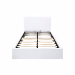 Double Ottoman Bed White Frame Birlea Oslo Storage 4FT6 Modern Bedstead - Additional view 10