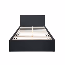 King Size Bed Frame Black Birlea Oslo 5FT Modern Bedstead - Additional view 4