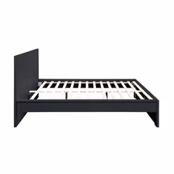 King Size Bed Frame Black Birlea Oslo 5FT Modern Bedstead - Additional view 5