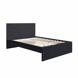 King Size Bed Frame Black Birlea Oslo 5FT Modern Bedstead - Additional view 6