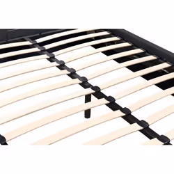 Double Ottoman Bed Black Frame Birlea Oslo Storage 4FT6 Modern Bedstead - Additional view 5