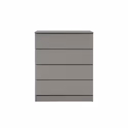 Grey Chest of 4 Drawers Birlea Oslo Scandia Retro