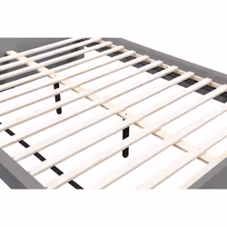 King Size Bed Frame Grey Birlea Oslo 5FT Modern Bedstead