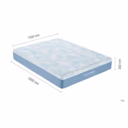 Kingsize Mattress Memory Foam SleepSoul Orion 150cm 5FT Pocket Sprung