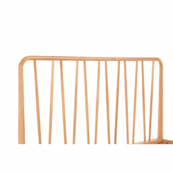 Solid Oak Double Bed Frame Birlea Jesper 135cm 4FT6 Contemporary Design - Additional view 11