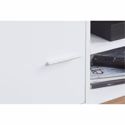TV Unit White Gloss Living Room Cupboard Entertainment Stand Cabinet