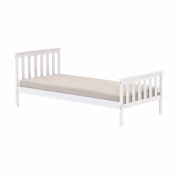 Single Bed Frame & Mattress White Wood Birlea Sleepsoul Cambridge 3FT - Additional view 7