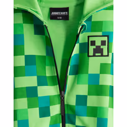 Minecraft Creeper Boy's Hoodie - 7-8 Years