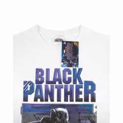 Marvel Short Sleeved T-Shirt (Mens White) - Small