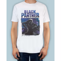 Marvel Short Sleeved T-Shirt (Mens White) - Large