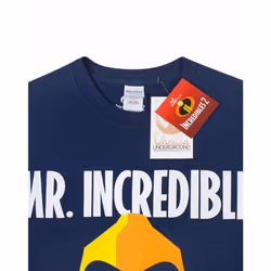 Disney Short Sleeved T-Shirt (Mens Blue)