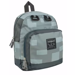 Minecraft Mini Backpack (Boys Grey)
