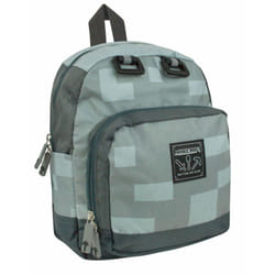 Minecraft Mini Backpack (Boys Grey)