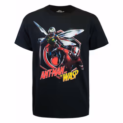 Marvel Short Sleeved T-Shirt (Mens Black) - Small