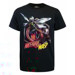 Marvel Short Sleeved T-Shirt (Mens Black) - Medium