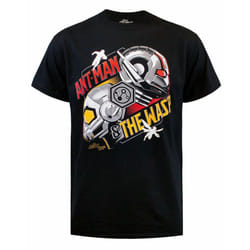 Marvel Short Sleeved T-Shirt (Mens Black) - Small