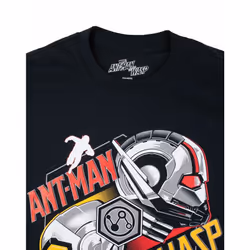 Marvel Short Sleeved T-Shirt (Mens Black) - XX-Large